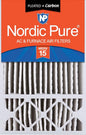 Nordic Pure 16x25x5 Honeywell Replacement Air Filters MERV 15 Plus Carbon 1 Pack by NordicPure