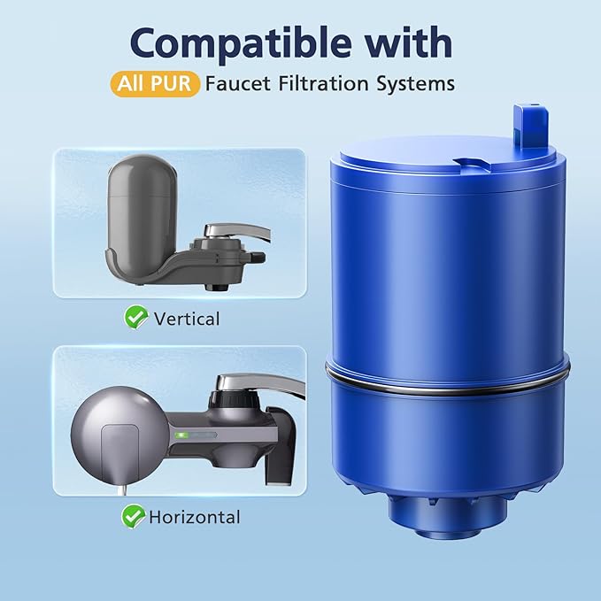 6 Pack Water Filter Replacement Compatible - Image 2