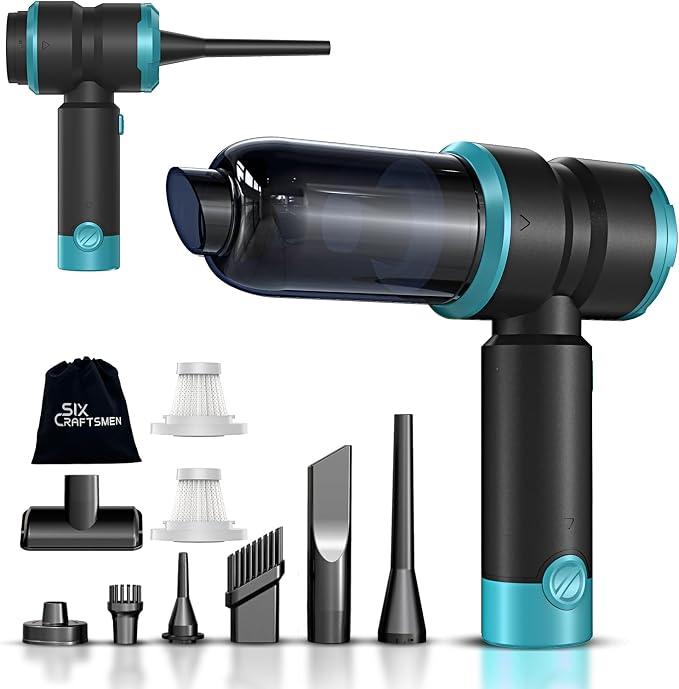 Handheld Car Vacuum with 15000PA Power, 4 in 1 Powerful Cordless Vacuum Cleaner by Unknown