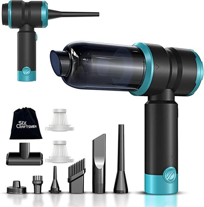 Handheld Car Vacuum with 15000PA Power, 4 in 1 Powerful Cordless Vacuum Cleaner by Unknown