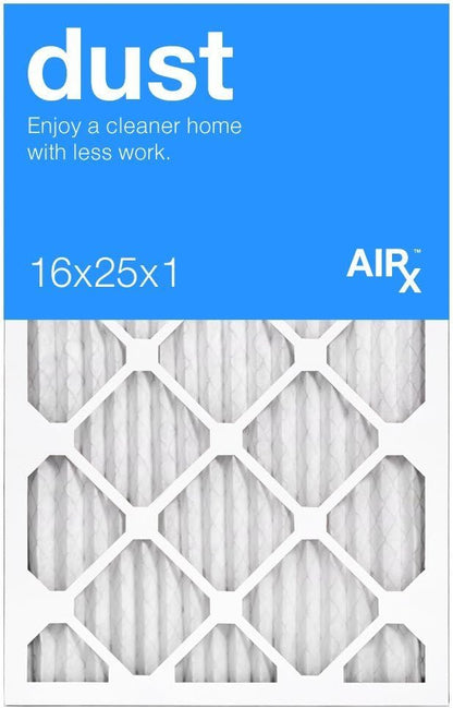 AIRX FILTERS WICKED CLEAN AIR. DUST 16x25x1 MERV 8 Pleated Air Filter by AIRXFILTERSWICKEDCLEANAIR