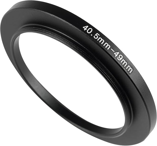 40.5-49mm Metal Step-Up Ring Adapter Compatible by Unknown