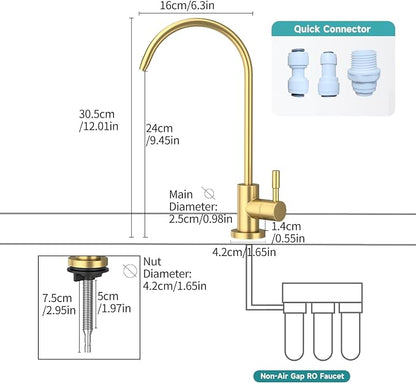 Kitchen Sink Faucet with Pull - Image 2