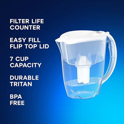 AQUAPHOR Water Filter Pitcher Ideal 7 Cup - Image 2