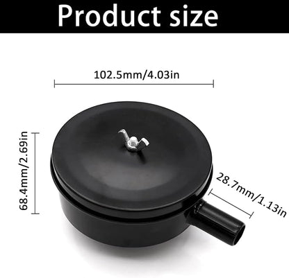 1/2" PT 20mm Thread Air Compressor Silencer Intake Filter Sound Muffler - Image 2