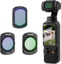 Haoge Magnetic Filters Set for DJI Osmo Pocket 3, Includes CPL, 1/4 Black by haoge