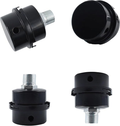 2PCS 0.79’’ Metal Air Compressor Intake Filter Sound Muffler, Thread Air - Image 2