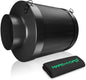 MARS HYDRO 6 Inch Carbon Filter, Inline Air Filter Odor Control by MARSHYDRO
