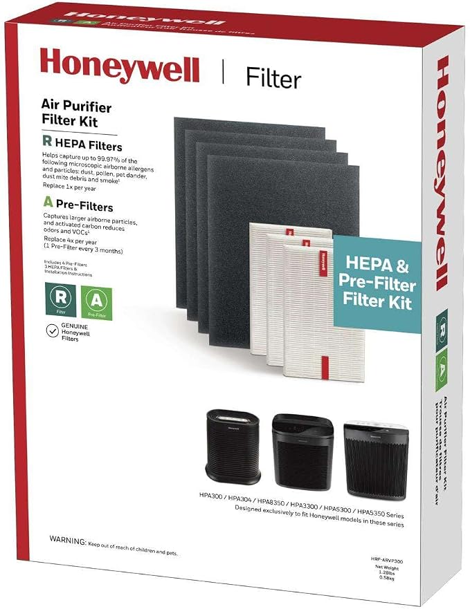 Honeywell HEPA Air Purifier Filter Replacement Kit - Image 9