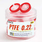 Syringe Filters PTFE Hydrophobic 25 mm 0.22 um Non Sterile 25/pk by KS-Tek by Unknown