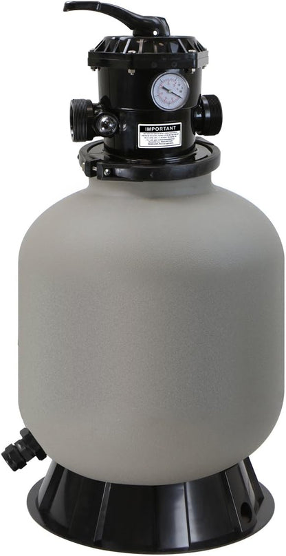 XtremepowerUS 16" Sand Filter for Above/Inground Swimming Pool Media System by XtremepowerUS