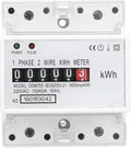 Watris Veiyi DDM75S 10-40A Single Phase KWH Meter, 4P Din Rail Energy Meter, Electric Meter, Electronic Din Rail KWh Meter, LED Electricity Power Consumption Wattmeter Energy Meter