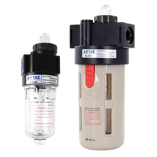 Compressed Air Line Lubricator Airtac BL4000 1/2'' NPT 0-145 Psi Oil - Image 8