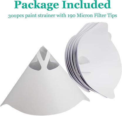 100pcs 190 Micron Paint Strainer, Paint Filter - Image 4