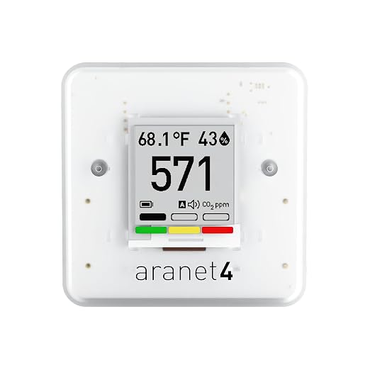 SAF Aranet4 Home: Wireless Indoor Air Quality Monitor by Aranet
