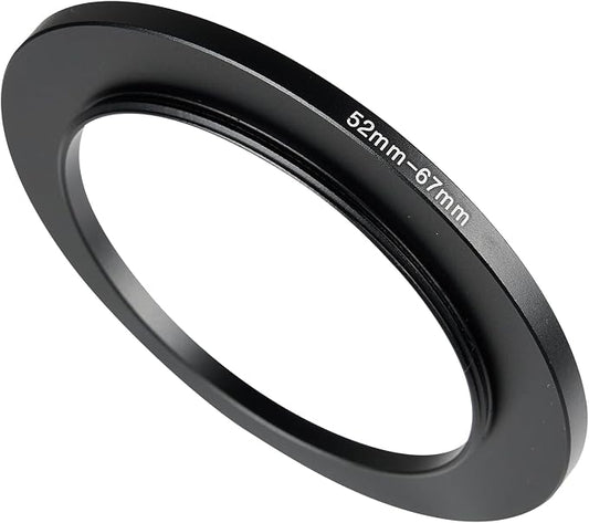 52-67mm Metal Step-Up/Down Ring Adapter Compatible by Unknown