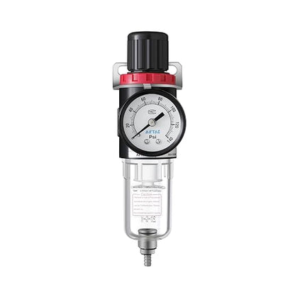 Compressed Air Pressure Filter Regulator Airtac AFR2000 1/4'' NPT 0-140 PSI - Image 2