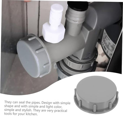 DOITOOL 18pcs Pp Pipe Caps for Drainage Caps for Waste Processing Easy - Image 5