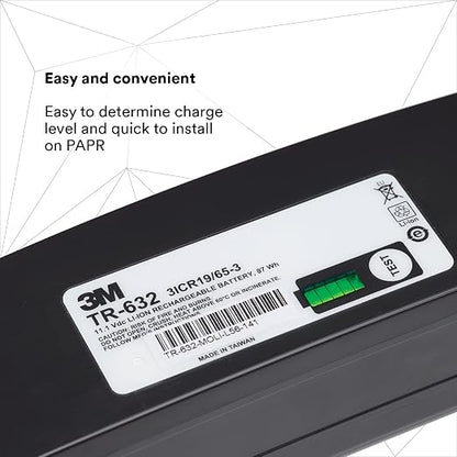 3M PAPR, Versaflo High Capacity Battery TR-632, - Image 4