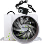3 Inch Inline Fan 12V Tube Vent Fan Powerful 130Cfm in-line Duct Fan 20W by Unknown