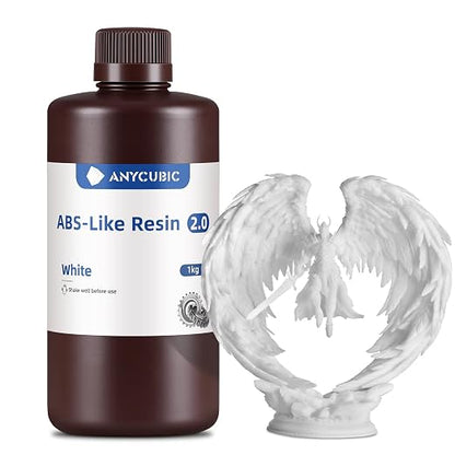 ANYCUBIC 2nd Gen Resin Technology ABS-Like Resin 2.0, 3D Printer Resin by ANYCUBIC