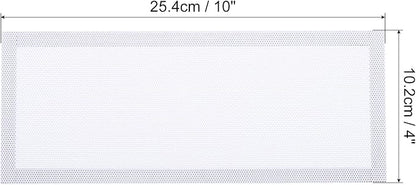 PATIKIL 4"x10" Magnetic Vent Cover, 6 Pack Floor Wall Air Registers Cover - Image 2