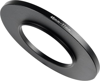 46-77mm Metal Step-Up Ring Adapter Compatible by Unknown