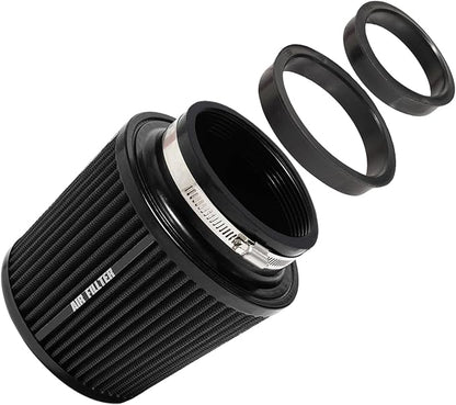3" 3.5" 4" Inlet Car Replacement Cold Air Intake Filter 76mm 89mm 102mm 3 Sizes by Unknown