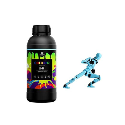 RESIONE CL-TH Tough ABS-Like Color 3D Printer Resin, Highly Saturated & Opaque by resione