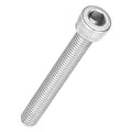 Kozelo 10pcs Socket Head Cap Screws - [M6-1 x 50mm] 304 Stainless Steel Allen Socket Drive for Electrical Motor 3D Printing Fan Engine Replacement Use, Silver