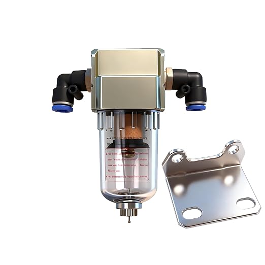Air Compressor Water Separator 1/4”NPT, Compressed Air Line Filter, Air Dryer by Unknown