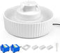 Ceramic Cat Water Fountain, Waatoos 2.1L/71oz Cupcake Pet Water Fountain by Waatoos