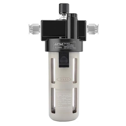 Compressed Air Line Lubricator Airtac BL2000-C 1/4'' NPT 0-145 Psi Oil - Image 5