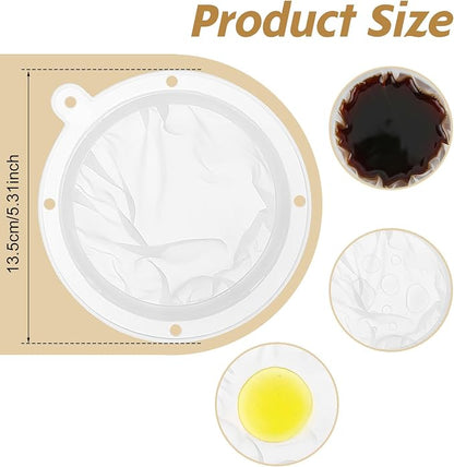 TIESOME 4 Pcs 200 Mesh Food Filter Strainer, Oil Strainer - Image 2