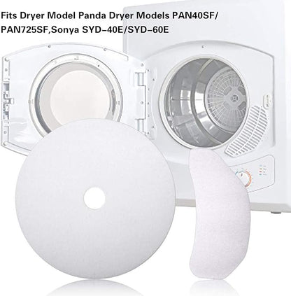 Imncya 20 Pcs Compatible Cloth Dryer Filter Set, Cloth Dryer Replacement - Image 3