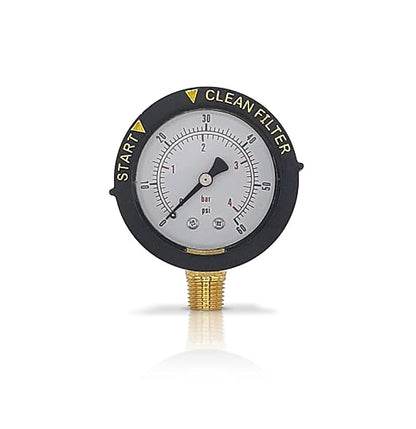 Swimables 60 PSI 1/4" NPT Bottom Mount Pressure Gauge by Swimables