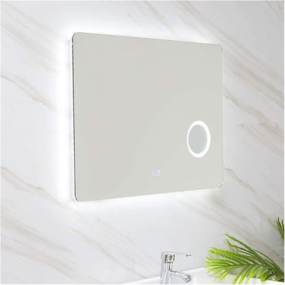 Illuminated LED Bathroom Mirror, Wall Mounted Backlit Makeup Vanity Mirror - Image 2