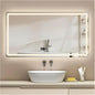 Backlit LED Illuminated Bathroom Mirror by Unknown