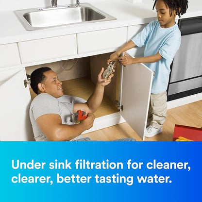 3M Aqua-Pure 3M FF100 Under Sink Drinking and Cooking Water Filter System - Image 3