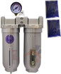 1" COMPRESSED AIR DESICCANT AIR DRYER/COALESCING FILTER by Unknown