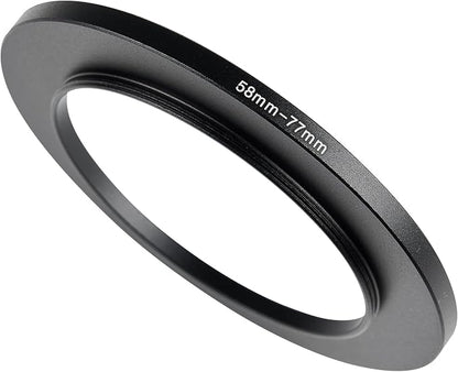58-77mm Metal Step-Up/Down Ring Adapter Compatible by Unknown