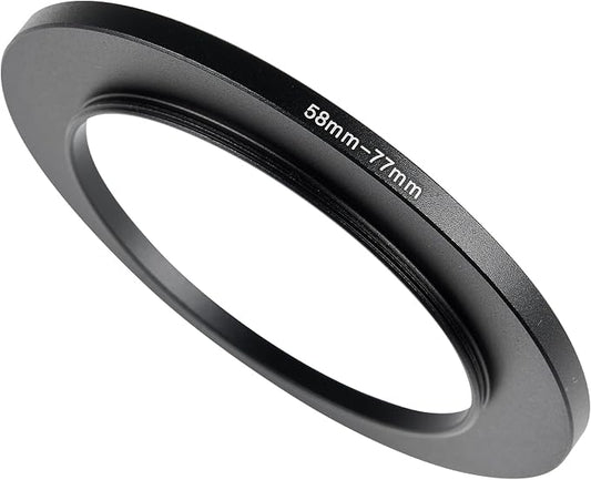 58-77mm Metal Step-Up/Down Ring Adapter Compatible by Unknown