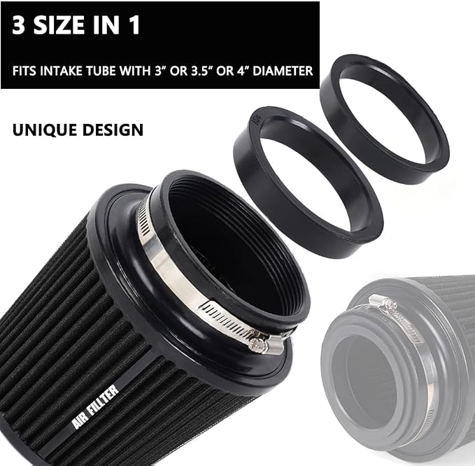 4-Inch Cold Air Intake Filter - Image 2