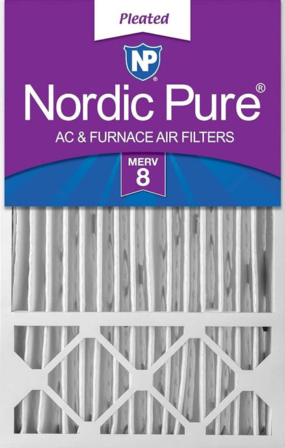 Nordic Pure 16x25x5 Honeywell/Lennox Replacement MERV 8 Air Filter 1 Pack by NordicPure