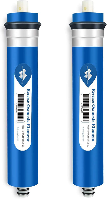 Membrane Solutions 50 GPD RO Membrane 1.75"x11.75" Standard Reverse Osmosis by MembraneSolutions