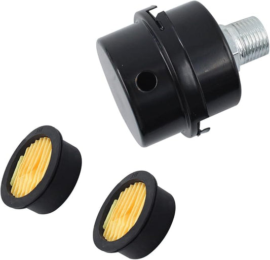 2PCS 0.79’’ Metal Air Compressor Intake Filter Sound Muffler, Thread Air by Unknown