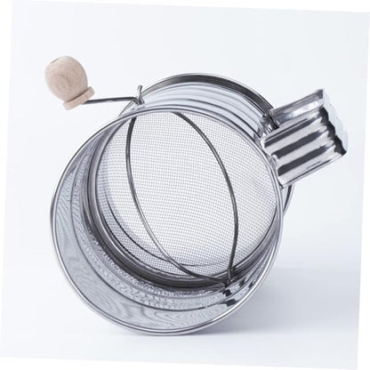 Sifting Strainer Fine Mesh Screen Stainless Steel Powdered Sugar Net - Image 4