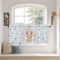 Easter Kitchen Tier Curtains 36 Inch Long 2 Panel Set, Rod Pocket Half Window by Unknown