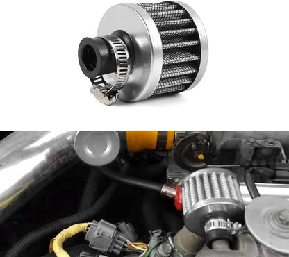 MUGE RACING 2Pcs Air Filter Cold Air Intake Filter Breather 12mm Valve Cover - Image 7