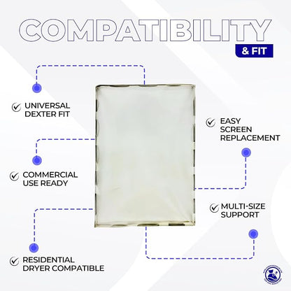 Dexter Lint Screen Replacement – Durable Frameless Dryer Lint Filters - Image 4